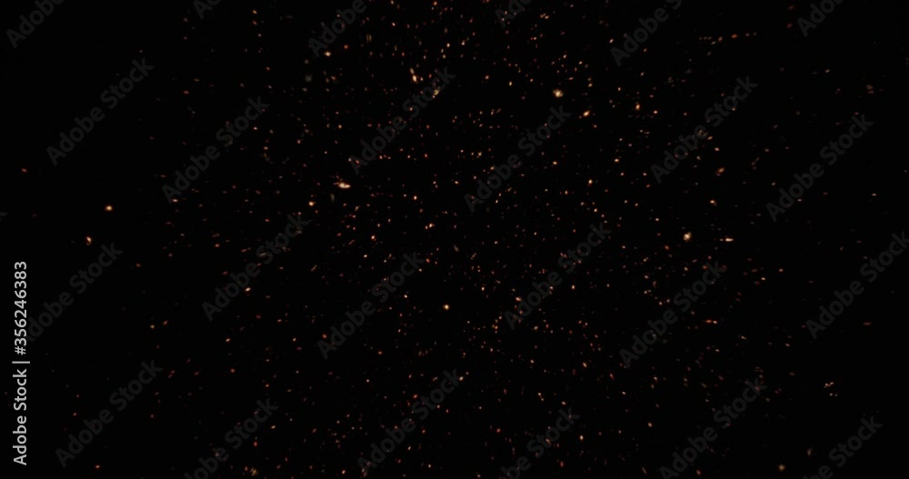 Canvas Prints realistic cg fire explosion. close up blasts with luma channel. fast blowing then slowing down. visu