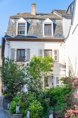 Building view in Vianden, Luxembourg