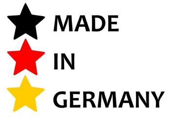 Made in Germany, Qualität, Hergestellt in Deutschland, 