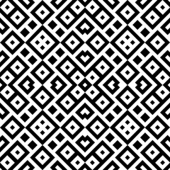 Seamless pattern with ethnic ornament. Embroidery background. Tribal wallpaper. Ethnical folk image. Tribe motif. Ancient mosaic. Digital paper, web design, textile print, backdrop. Vector art work.