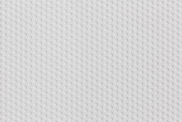 abstract seamless white plastic pattern of hexagonal grid of circles