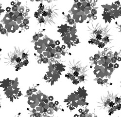 abstract flower pattern with colorful background for multi purpose use