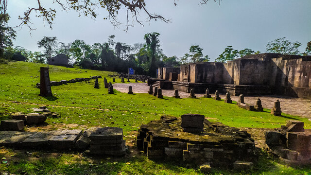 Ruined Buddhist Monastery Of 800AD At Ratnagiri,odissa,india.some Excavations Have Related The History Of Ratnagiri To 6th Century AD And The Gupta Dynasty.jajpur District, Odisha,India13th Century AD