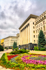 Fototapeta na wymiar The Office of the President of Ukraine in Kiev