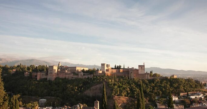 Atardecer en la alhambra 
Sunset in alhambra