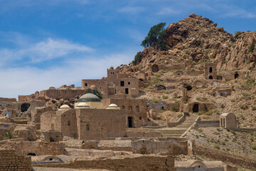 The abandonned berber village of Zriba Olya in Tunisia