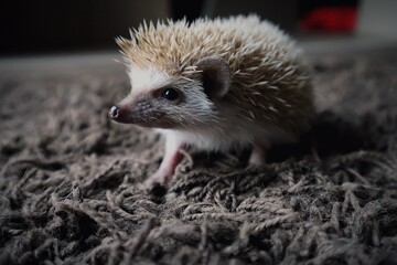Naklejka premium Cute hedgehog (Max)