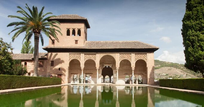 Timelapse el partal de la Alhambra, Granada