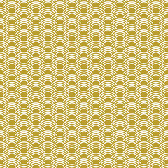 4 Line Fish Scale Geometrical Pattern Seamless Repeat Background