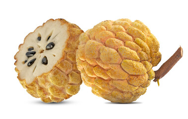 Annona fruit isolated on white background