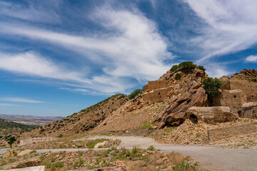 The abandonned berber village of Zriba Olya in Tunisia