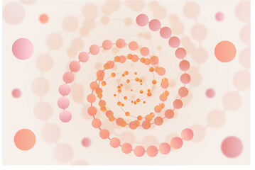 GRADIENT FLUID MARBLES CIRCLE BACKGROUND