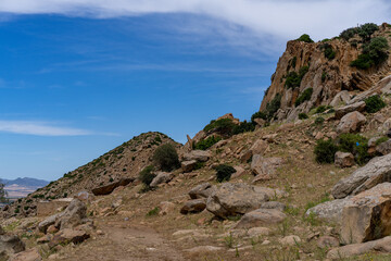 The abandonned berber village of Zriba Olya in Tunisia