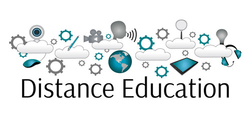 Distance education logo