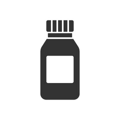 薬の瓶のアイコン