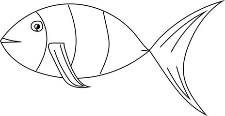 Fish Art Line