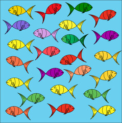 Funny fish in the sea