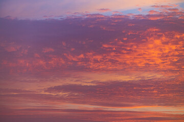 clouds NUBES COLORES evening