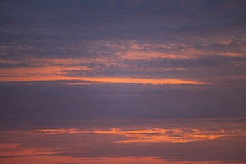 clouds NUBES COLORES evening