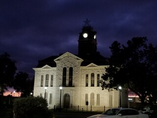 Fototapeta premium Courthouse at Night
