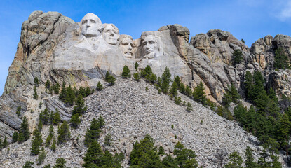 Mount Rushmore National Memorial in South Dakota