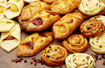 Baking Muffins and Croissants