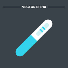 pregnancy test icon, vector illustration