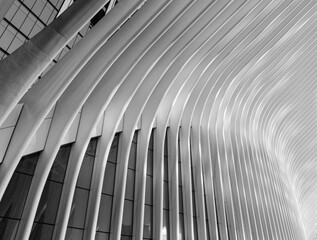 Naklejka premium Abstract modern architecture