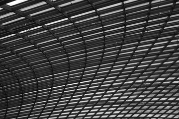 Curved abstract architecture