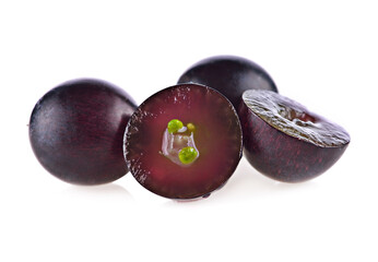 Grape isolated on white background.