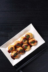 たこ焼き、俯瞰