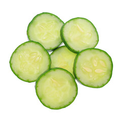 cucumber isolated on white background