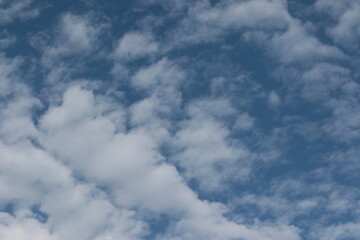 blue sky with clouds