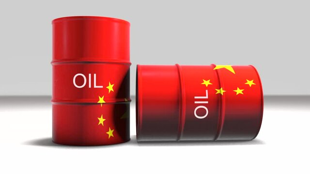 China crude oil barrels petroleum production international commodity trade