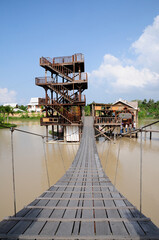 Wooden Suspension Bridge