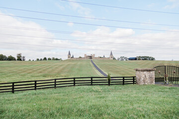 Kentucky Castle Landscape