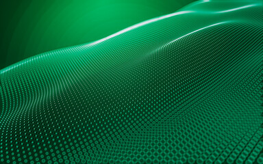 Abstract background. Molecules technology with polygonal shapes, connecting dots and lines....