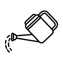 watering can icon design vector template
