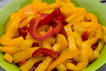 Red and Yellow Pepper Flakes