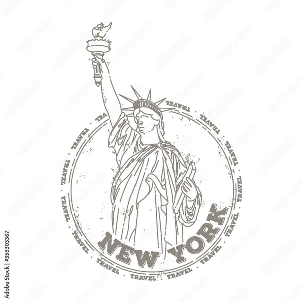 Canvas Prints statue of liberty