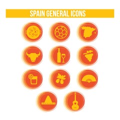 spain general icons
