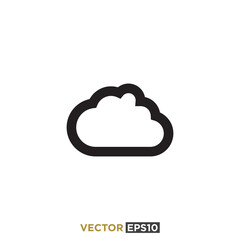 Cloud Icon Design Vector Illustration