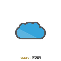 Cloud Icon Design Vector Illustration