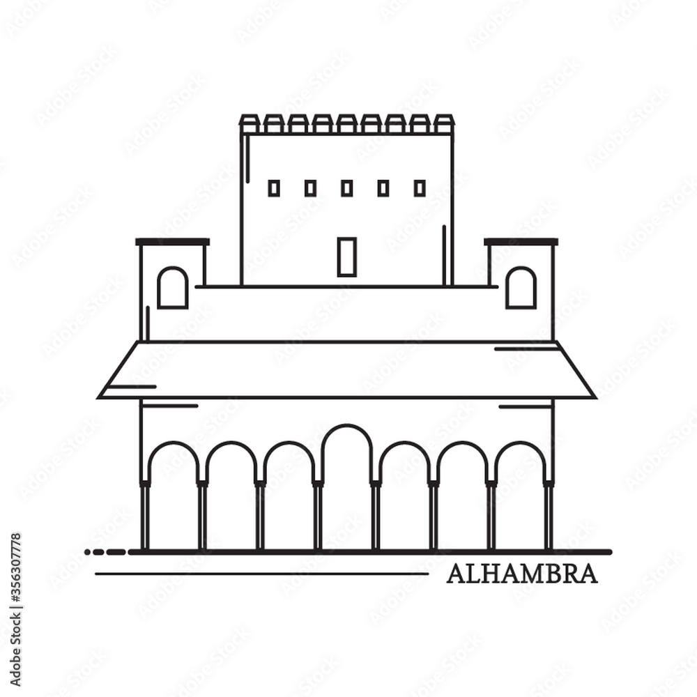 Poster alhambra