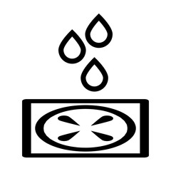 Floor drain illustration