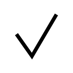 Checklist, check mark icon