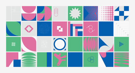 Collection Of Abstract Vector Geometric Shapes