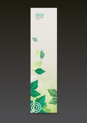 leaves banner