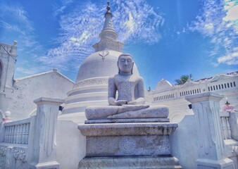 Buddha in galle fort