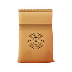 coffee paper bag elegant packing product